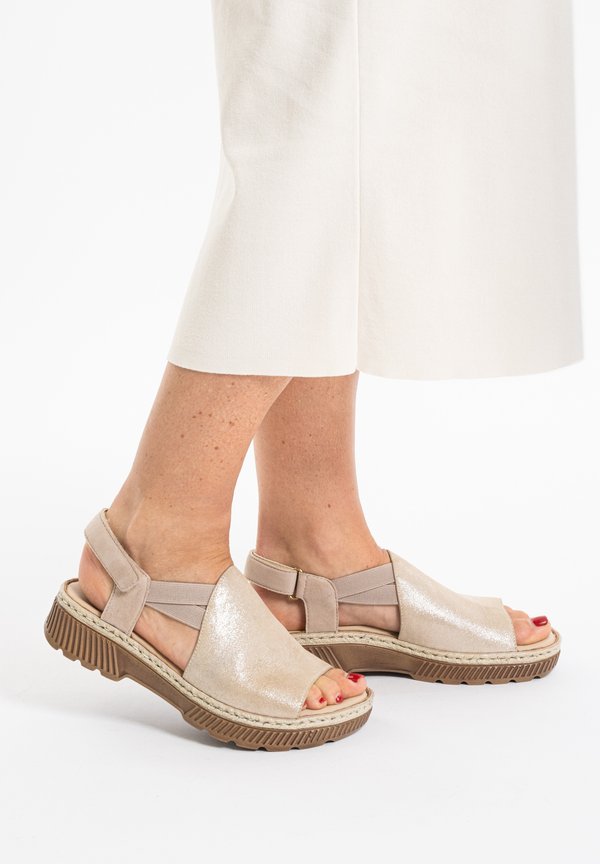 Riemensandalette - sand