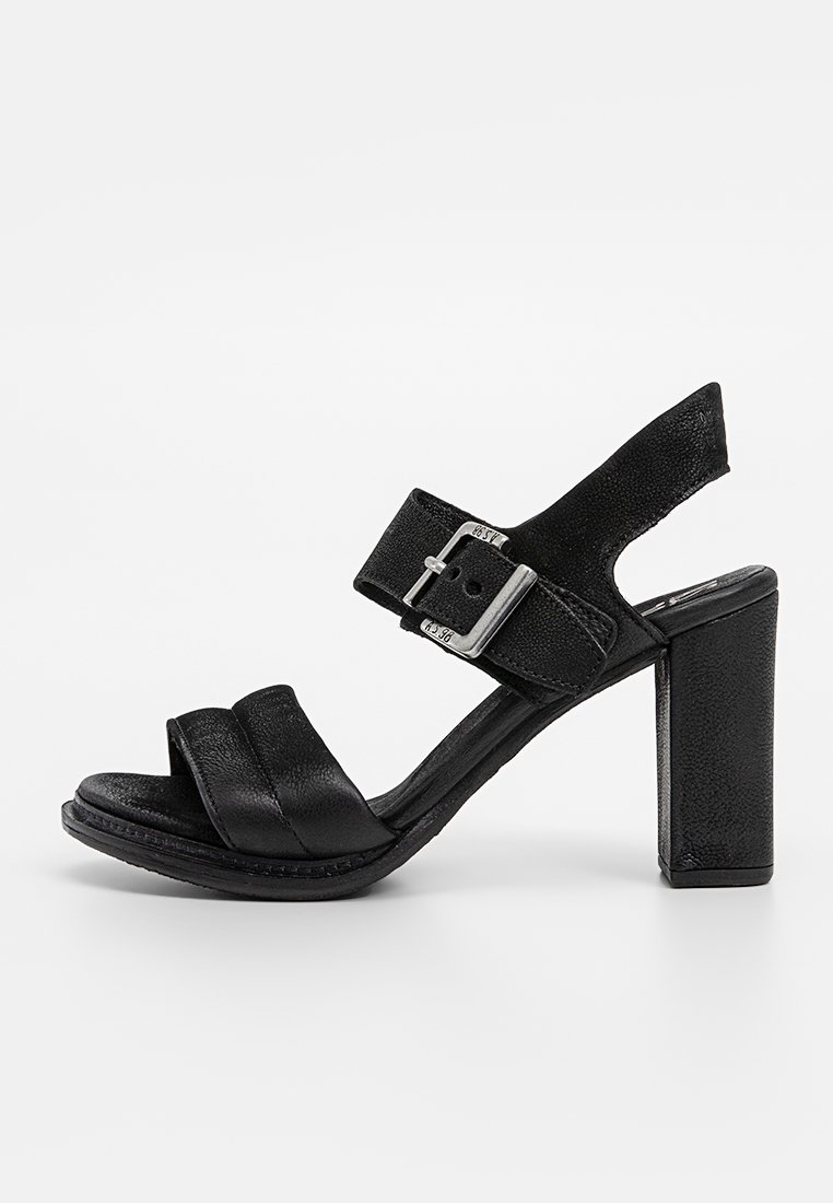 a.s.98 Sandalen met hoge hak zwart a.s.98 Sandalen met hoge hak zwart