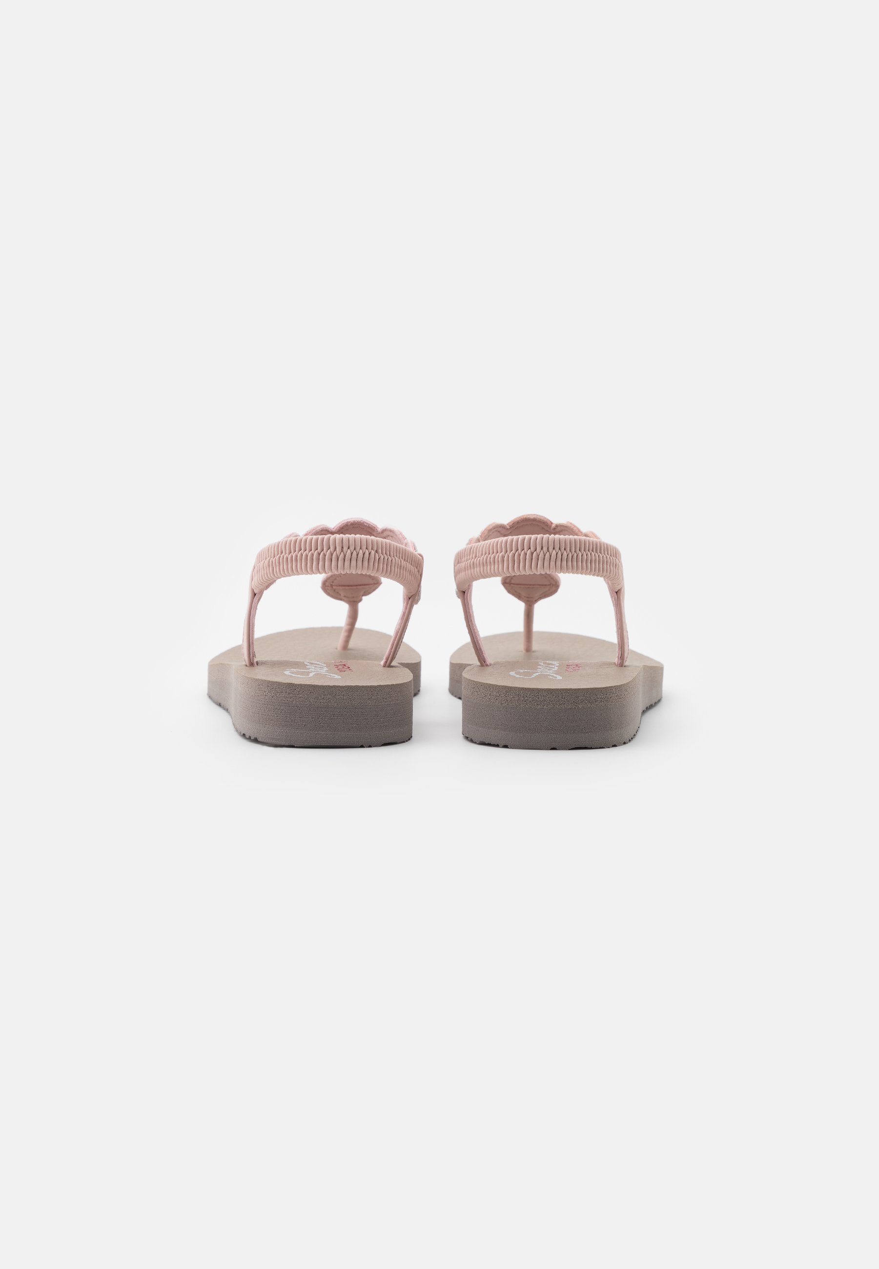 Skechers MEDITATION - Sandalias de dedo - light pink/clear/rosa - Zalando.es