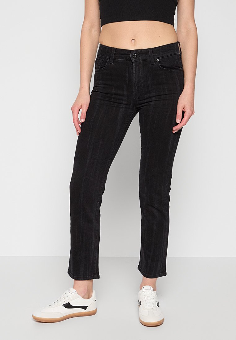 7 For All Mankind Straight leg jeans zwart 7 For All Mankind Straight leg jeans zwart