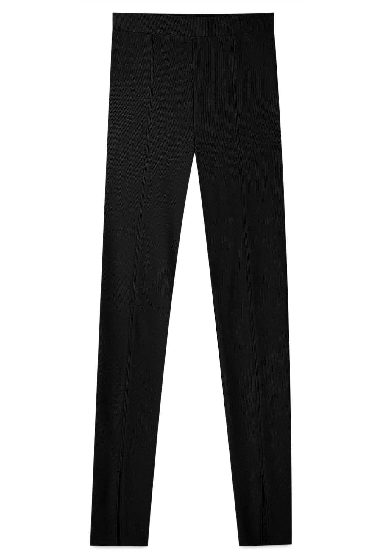 Stradivarius BASIC - Leggings - Hosen - black/schwarz - Zalando.de