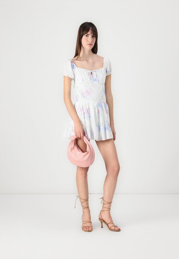 Hollister Sofia Drop-Waist Bubble Skort Dress - Day dress - bread pudding3