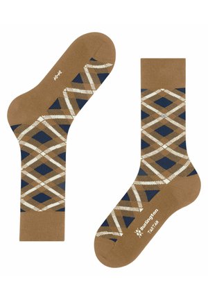 TARTAN SOCKEN - Socken - auburn