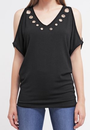 Strickpullover - black
