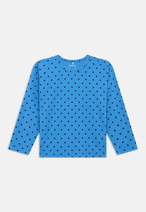 POLKA DOTS TEE - Hosszú ujjú felső - blue