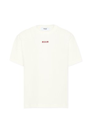 MSGM, T-SHIRT UNISEX - T-shirt imprimé - ivory