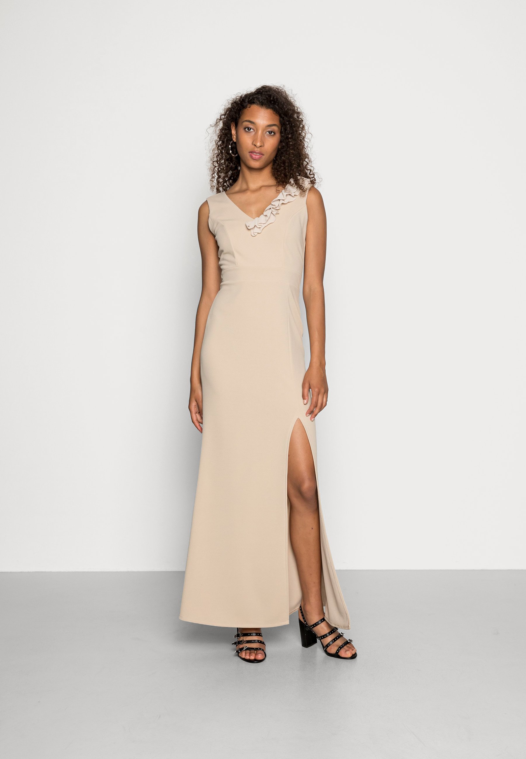 WAL G. ALEXA DRESS - Abito da sera - beige - Zalando.it