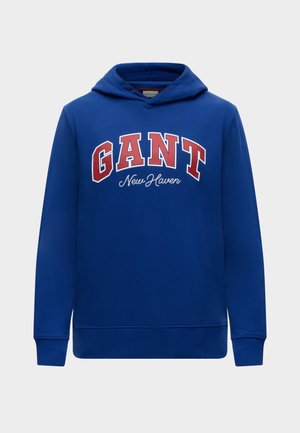 GANT, GRAPHIC HOODIE - Kapuzenpullover - crisp blue