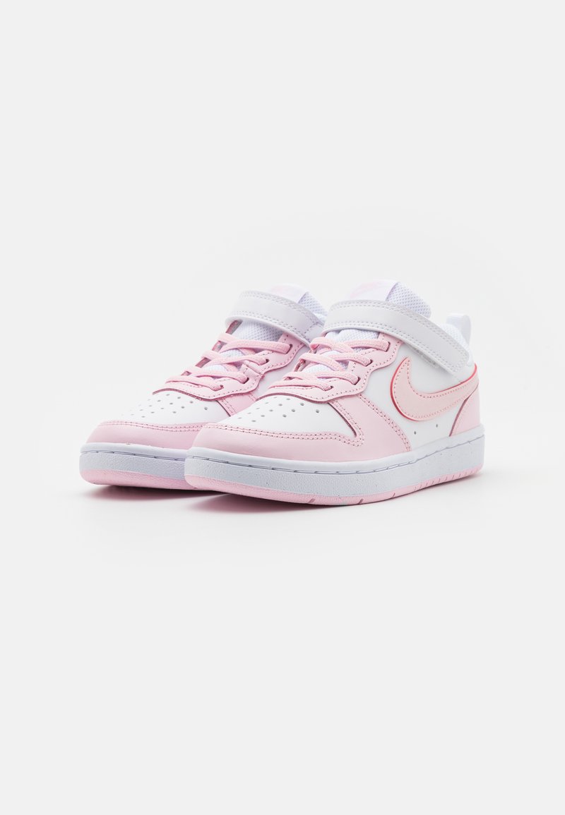 Nike Sportswear COURT BOROUGH 2 SE1 UNISEX - - white/pink foam/pink - Zalando.dk