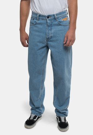 Jeans fuselé - mottled turquoise