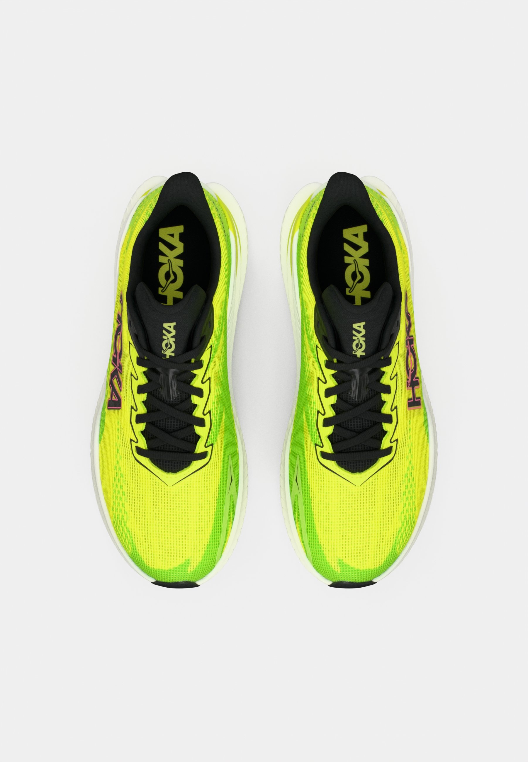 HOKA MACH X 3 - Zapatillas running asfalto - neon citrus/neon lime