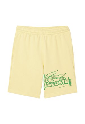 Lacoste HERREN  - Short - jaune   vert-gzi