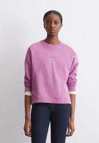 Marc O'Polo DENIM CREW NECK  - Ikdienas džemperis - smoky grape