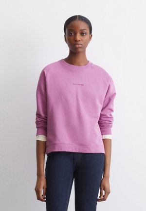 Marc O'Polo DENIM CREW NECK  - Sweatshirt - smoky grape