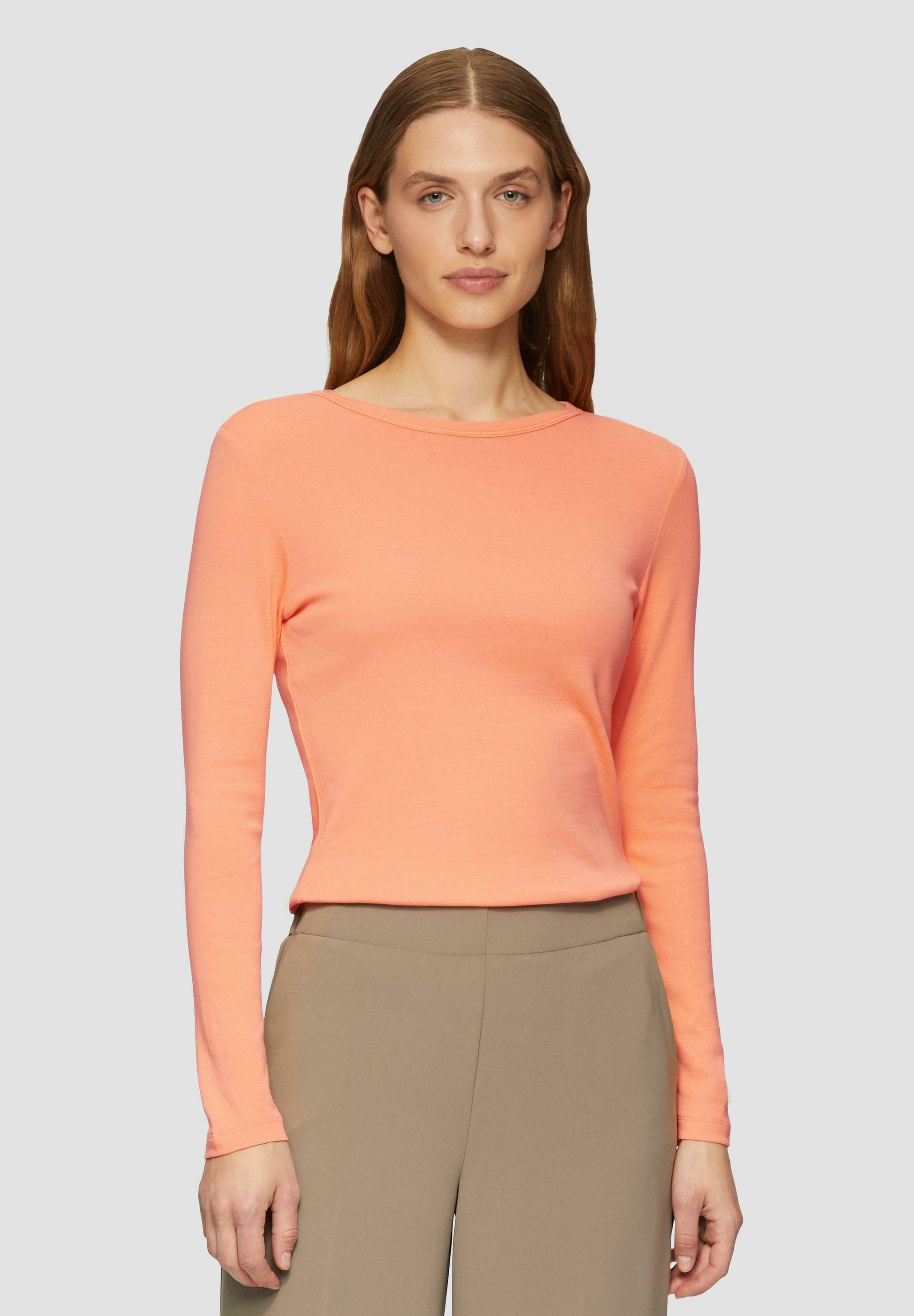 Top Tricot S.OLIVER Beige Et Orange - Taille 38 - Occasion Très Bon état