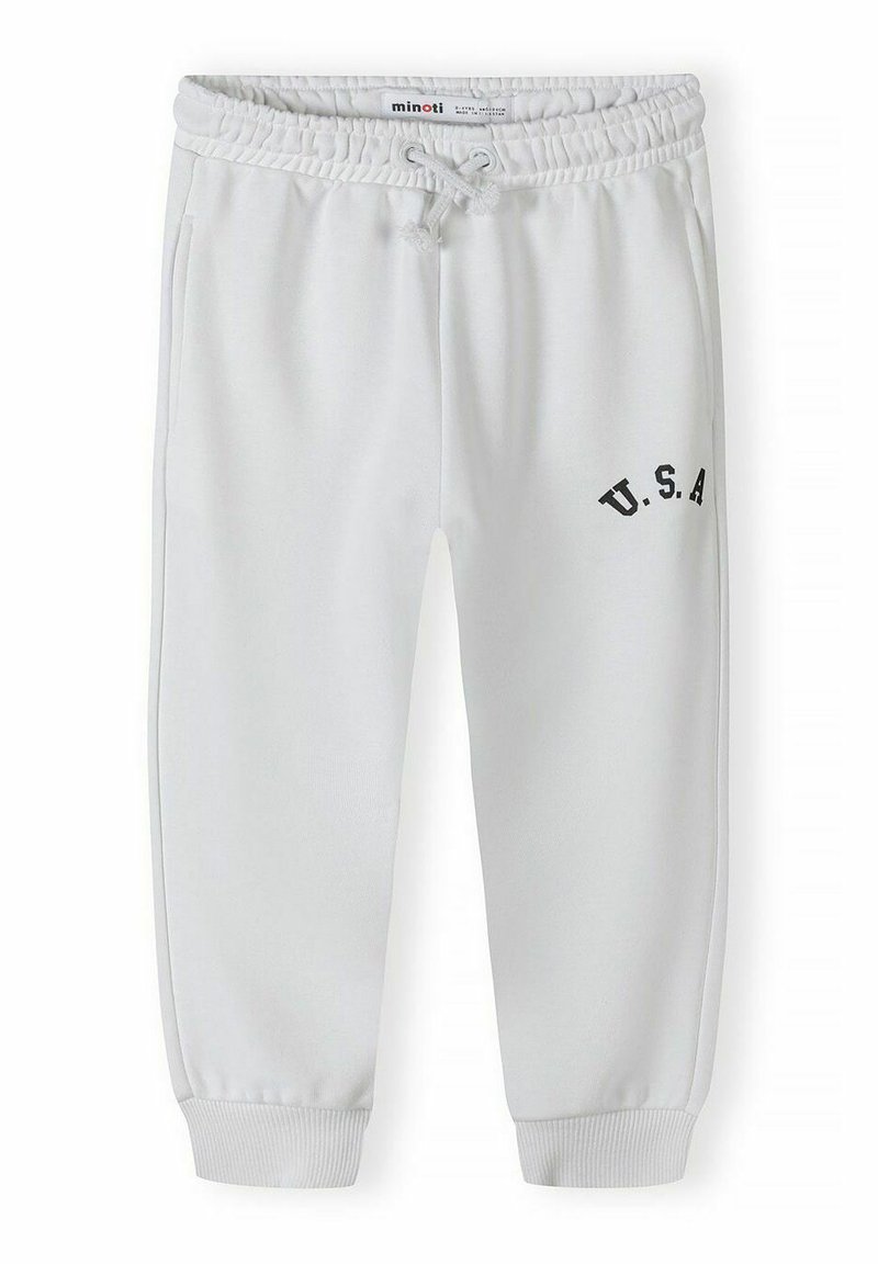 MINOTI JOGGERS - Träningsbyxor - white