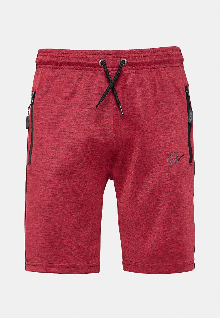 Gorilla Wear Korte broeken donkerrood Gorilla Wear Korte broeken donkerrood