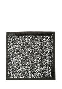 OVERGROWN FLORAL SQUARE - Scarf - black