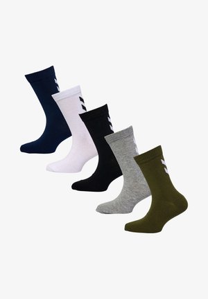 5 PACK - Socks - dark olive