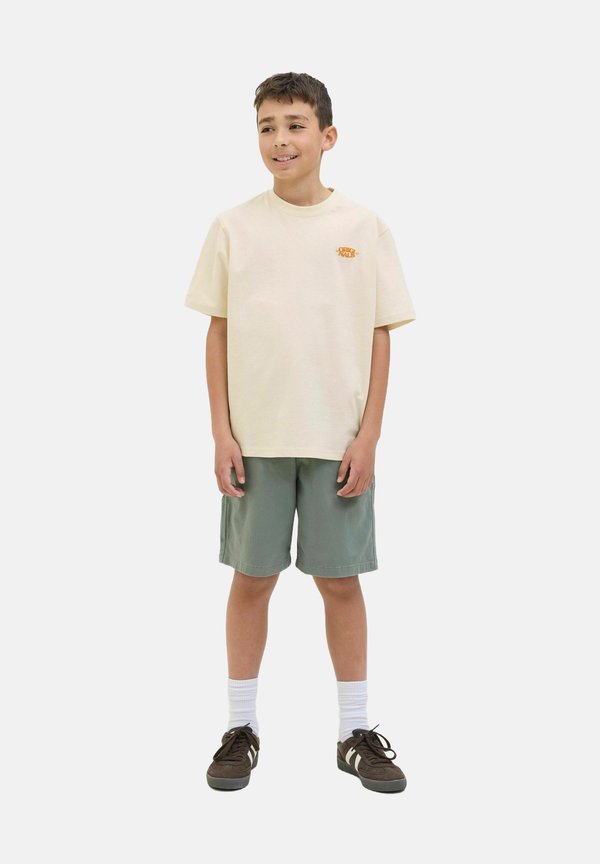 JORTAVIRA TYPE BACK SS CREW OC25 - T-Shirt print - ecru