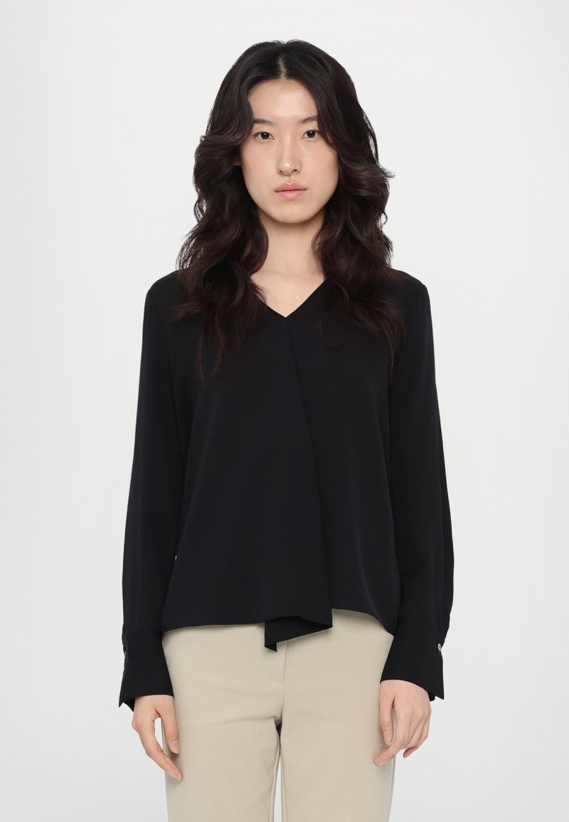 Theory - HIDDEN SLIT MODER - Bluse - black, Forstørre