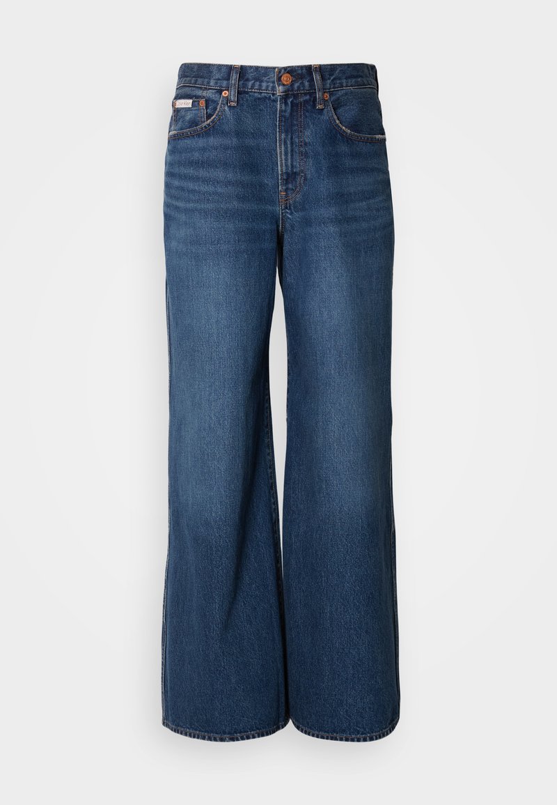 Calvin Klein Jeans Wide leg donkerblauw denim Calvin Klein Jeans Wide leg donkerblauw denim