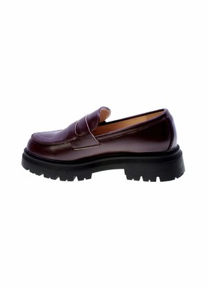 Scarpe con plateau - bordeaux