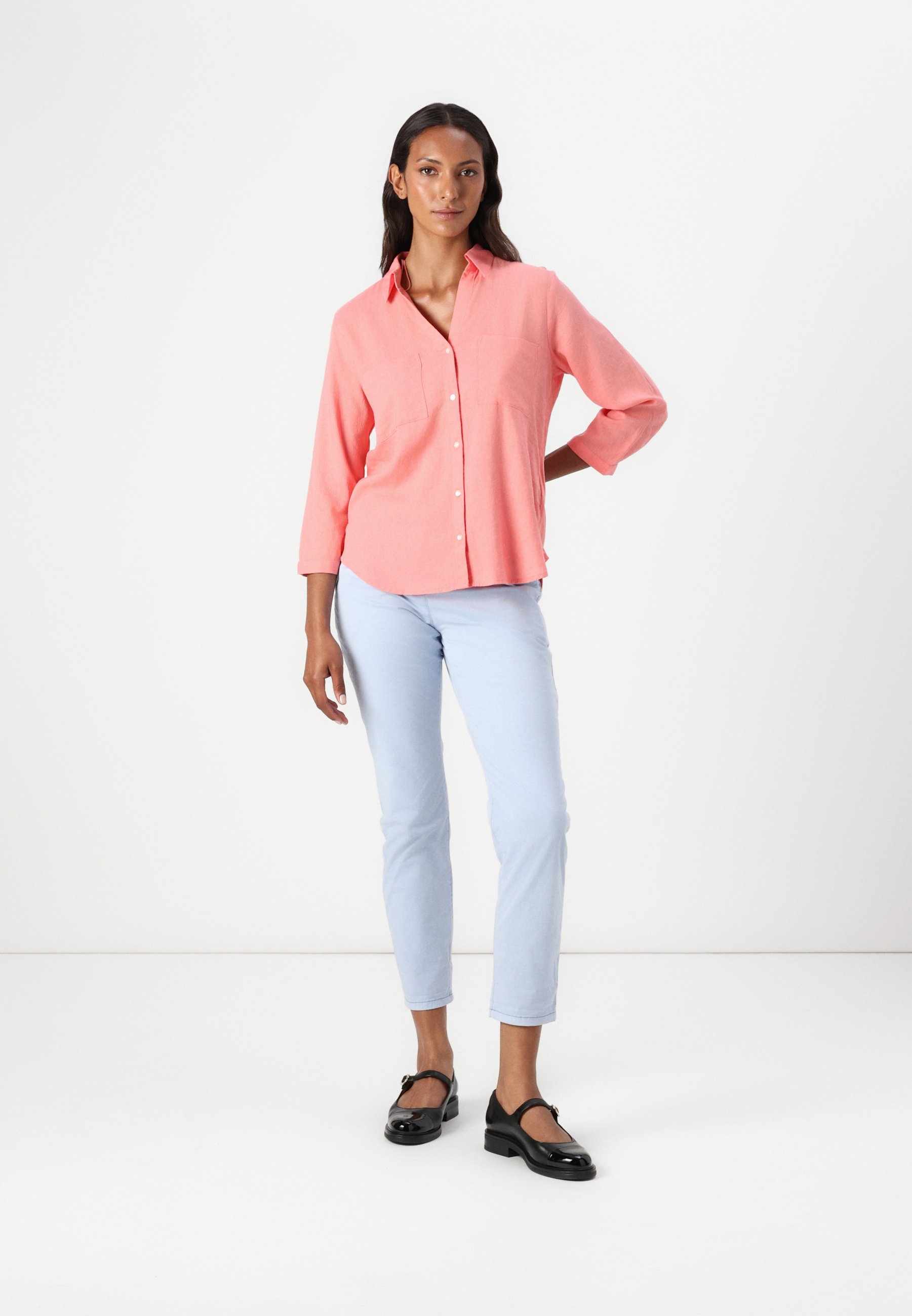 売れ筋商品|||トムテイラー シャツ レディース トップス EASY SHAPE - Button-down blouse - rosewood pink TOM TAILOR EASY SHAPE - Button-down blouse - rosewood pink