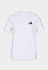 MESSI ICON GRAPHIC T-SHIRT - Print T-shirt - white