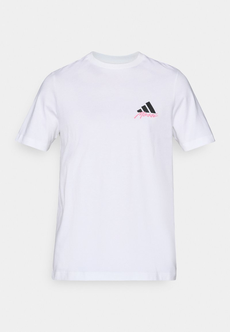 adidas performance T-shirt print wit adidas performance T-shirt print wit