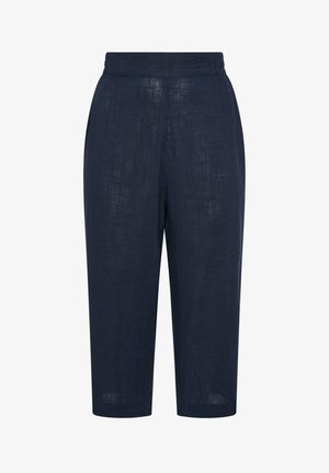 Yours Clothing, WIDE LEG - Stoffhose - navy