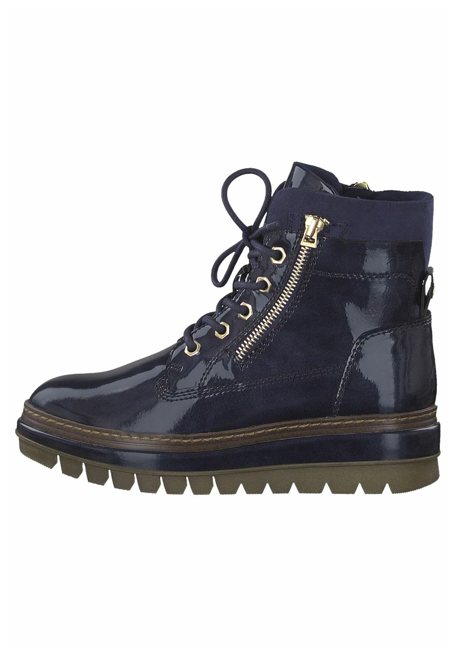 tamaris patent boots
