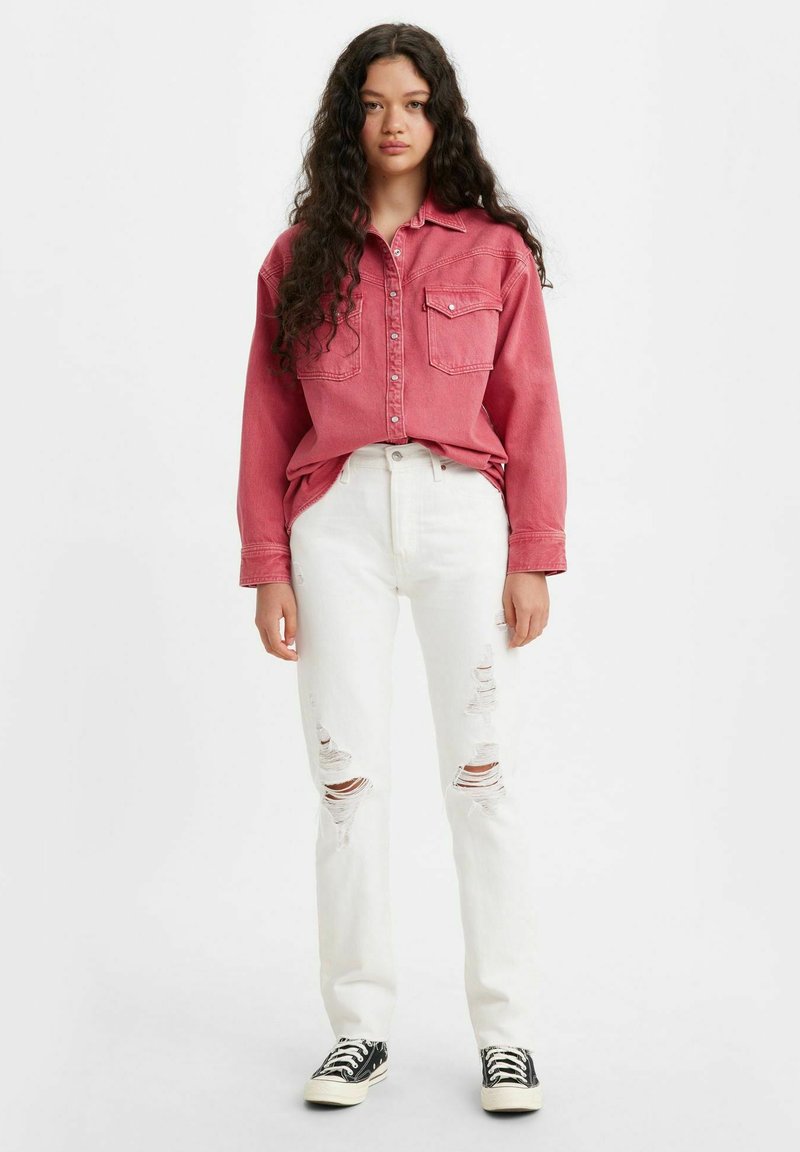 Levi’s® Straight leg jeans wit denim/whitedenim