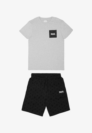 Lonsdale, BUSTON SET - Pantaloni sportivi - marl grey black white