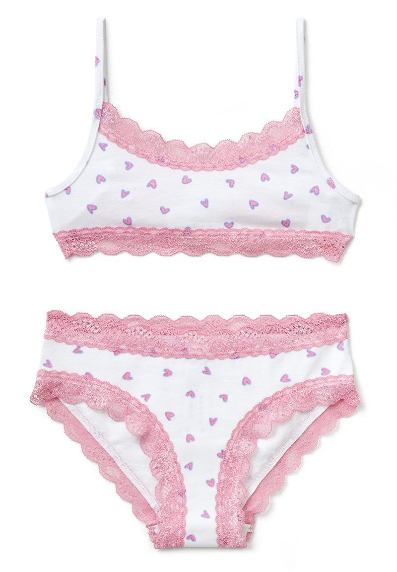 United Colors of HEART SET Bustier white/weiß Zalando.de