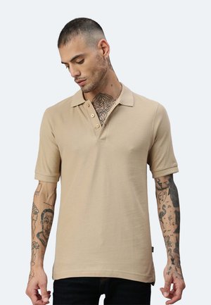PREMIUM JOHN - Poloshirt - amande