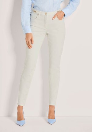 STRETCH - Slim fit jeans - off white