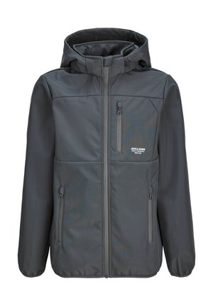Jack & Jones Junior JJTHEO SOFTSHELL JACKET NOOS JNR - Giacca softshell - asphalt