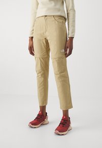 The North Face EXPLORATION CONV REG STRAIGHT PANT - Hlače za otvoreno - khaki stone