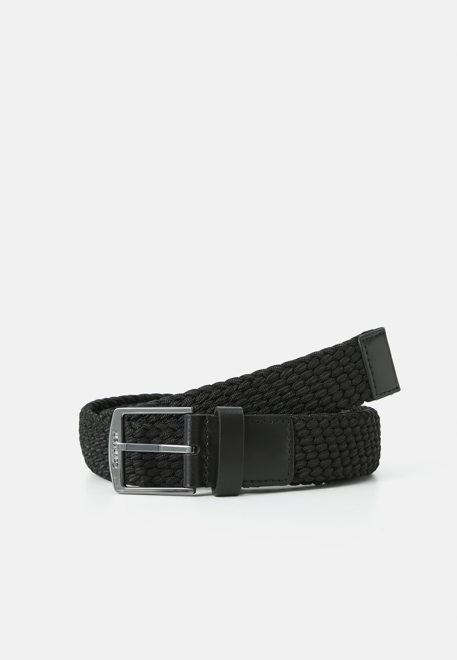 Calvin Klein CASUAL BRAIDED Cintura black/nero