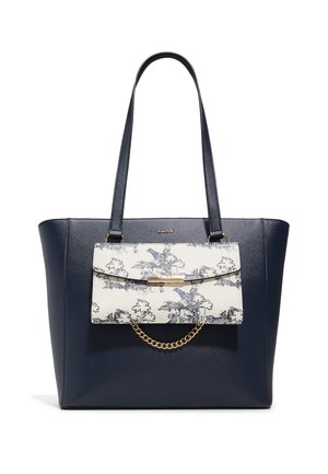 MANERELDEN - Shopping bag - navy overflow