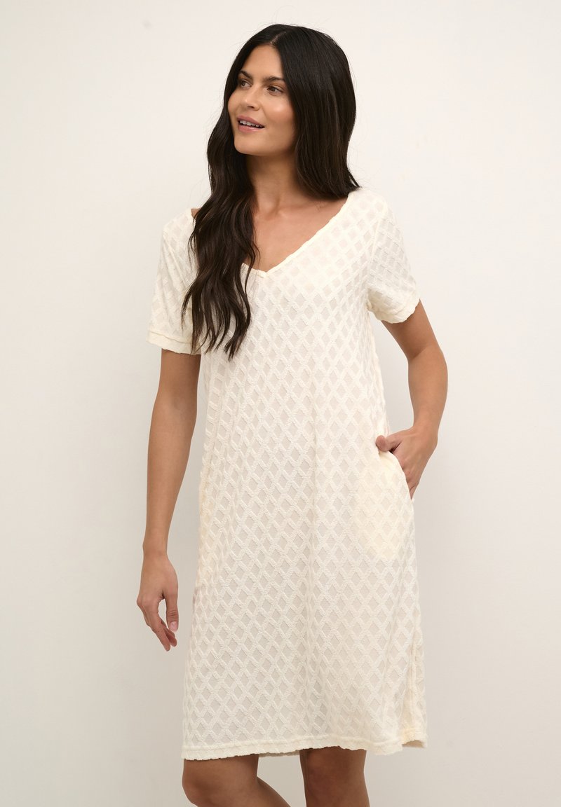 Cream CRJACKDA MOLLIE FIT Jersey dress snow white/offwhite