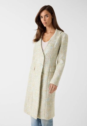 Klassischer Mantel - hellgrün