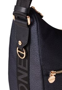 Borbonese LUNA MEDIUM CON ZIP - Cross body bag - black