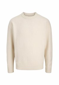 Stickad tröja - ecru