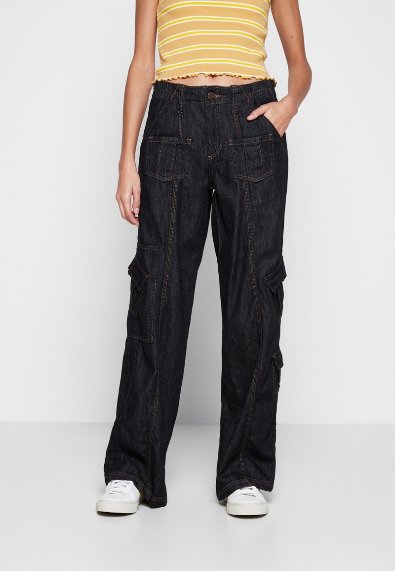BDG Urban Outfitters CARGO Jeans baggy black/nero Zalando.it