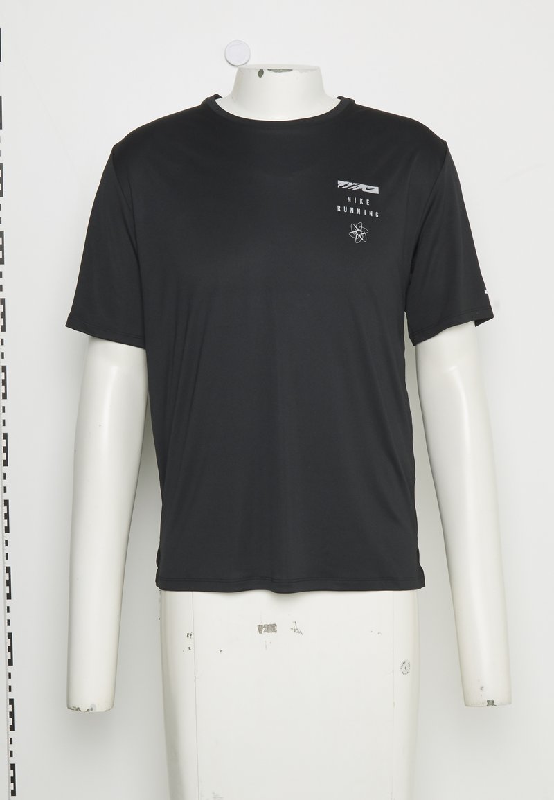 Herren Shirts | Nike Performance RUN MILER T-Shirt print black/schwarz - BS20536 Herren Shirts | Nike Performance RUN MILER T-Shirt print black/schwarz - BS20536