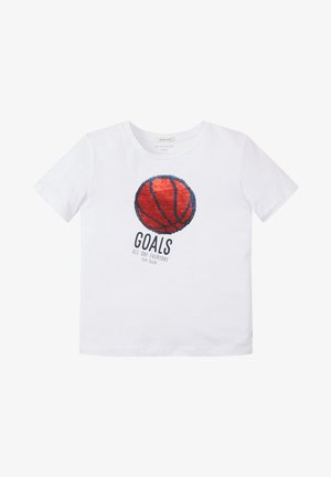 T-shirt con stampa - white