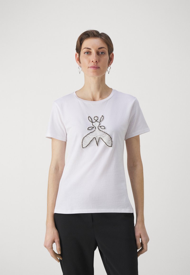 Patrizia Pepe Bianco Poliammide Women's Tank Top