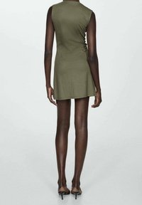Mango Abito a camicia - khaki